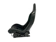 Load image into Gallery viewer, MCLAREN ARTURA FRONT RACE SEAT, BLACK ALCANTARA/ GREY DETAIL - LEFT SIDE