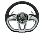 MCLAREN GT LEATHER STEERING WHEEL WITH ALUMINIUM PADDLES 22NA991GP-22SW001