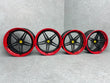 Load image into Gallery viewer, FERRARI F12 ADV1 ADV05 MV.2 SL 21&quot;/22&quot; FORGED WHEELS BLACK/ RED