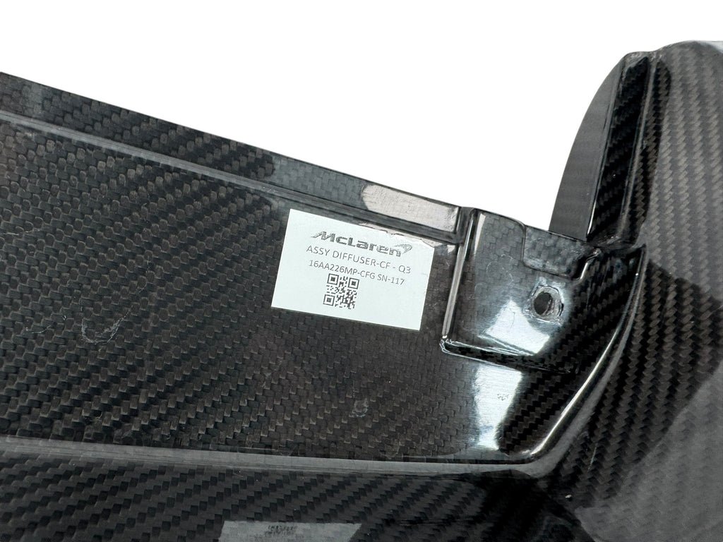 MCLAREN ARTURA MSO CARBON REAR DIFFUSER 16AA226MP-CFG