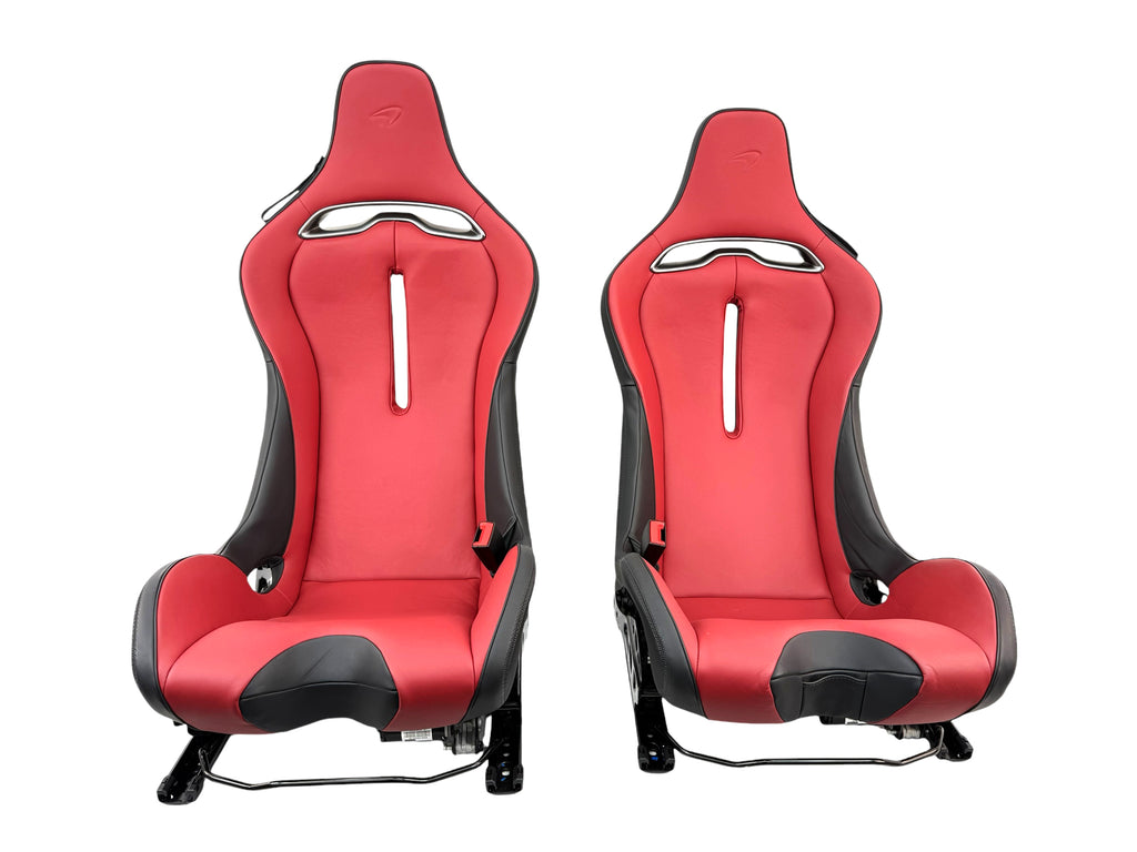 MCLAREN ARTURA MSO CLUB SPORT SEATS RED LEATHER 16NC493CP