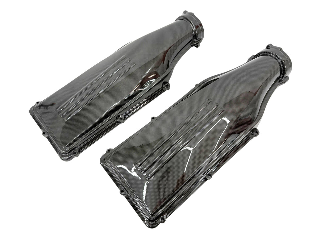 FERRARI F12 CARBON AIR FILTER  COVERS SET BY ApexComposites