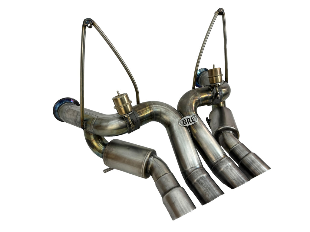 LAMBORGHINI SV INCONEL REAR X Pipe EXHAUST- VALVED by BROOKE RACING