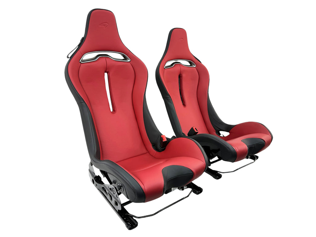 MCLAREN ARTURA MSO CLUB SPORT SEATS RED LEATHER 16NC493CP