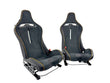 Load image into Gallery viewer, MCLAREN ARTURA MSO CLUB SPORT SEATS BLACK ALCANTARA/ ORANGE PIPING 16NC493CP (Copy)