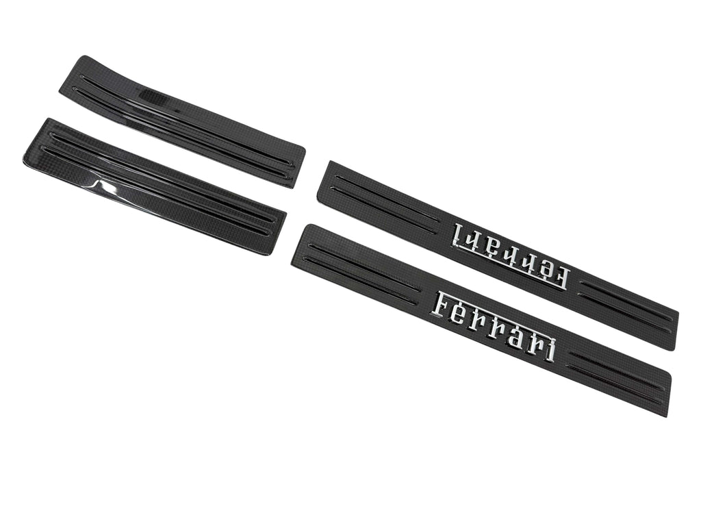 FERRARI PUROSANGUE CARBON KICK PLATE SET - 875642