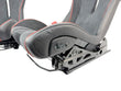 Load image into Gallery viewer, MCLAREN ARTURA MSO CLUB SPORT SEATS WITH LUMBER SUPPORT BLACK ALCANTARA/ RED PIPING 16NC493CP