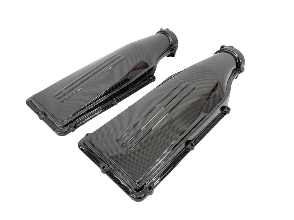 FERRARI F12 CARBON AIR FILTER  COVERS SET BY ApexComposites