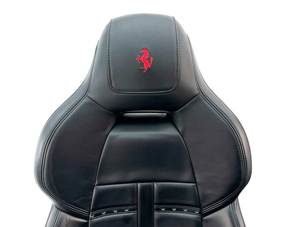 FERRARI F12 COMFORT DAYTONA ELECTRIC SEATS BLACK/ RED - RHD