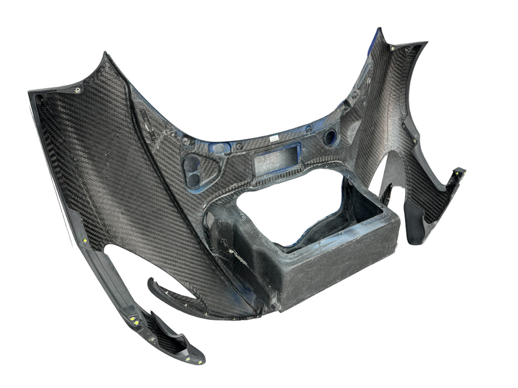 MCLAREN P1 FULL FRONT END MSO VISIBLE CARBON CLAM SHELL 12A2992CP