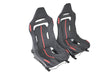 Load image into Gallery viewer, FERRARI SF90 XX STRADALE CARBON RACE SEATS IN ALCANTARA WITH RED DETAILS