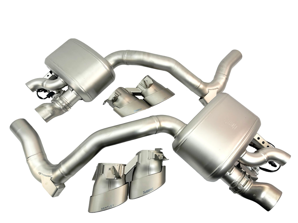 BENTLEY CONTINENTAL 2021+ GT SPEED SPORTS EXHAUST BY AKRAPOVIC JNV253210G