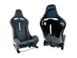 Load image into Gallery viewer, MCLAREN ARTURA MSO CLUB SPORT SEATS BLACK LEATHER/ ORANGE PIPING 16NC493CP