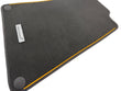 Load image into Gallery viewer, MCLAREN ARTURA MSO BLACK/ ORANGE FLOOR MATTS - (RHD) 16NC282CP-0005