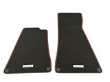 MCLAREN ARTURA MSO BLACK/ RED FLOOR MATTS - (LHD) 16NC281CP-0087