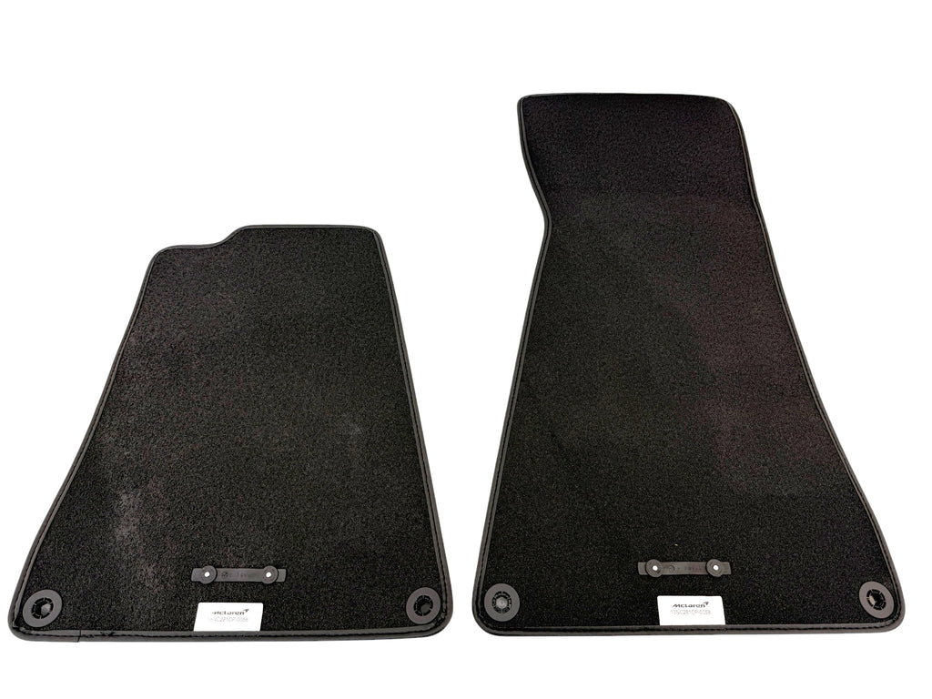 MCLAREN ARTURA MSO BLACK/ BLUE FLOOR MATTS (LHD) 16NC281CP-0058