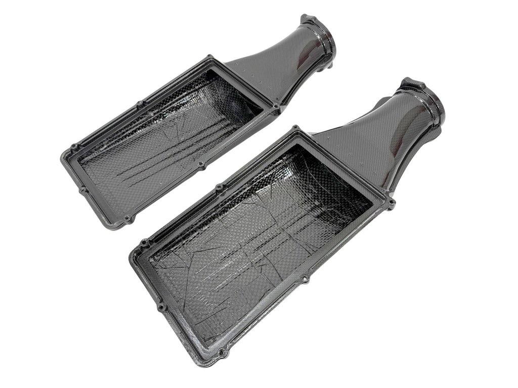 FERRARI 812 CARBON AIR FILTER  COVERS SET BY ApexComposites