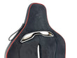 Load image into Gallery viewer, MCLAREN ARTURA MSO CLUB SPORT SEATS BLACK ALCANTARA/ RED PIPING 16NC493CP