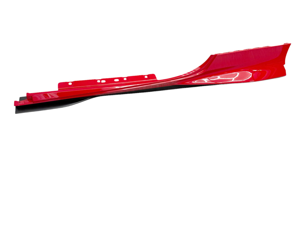 FERRARI F8 AERO SIDE SKIRT- ROSSO CORSA/ BLACK  LH - 985861772