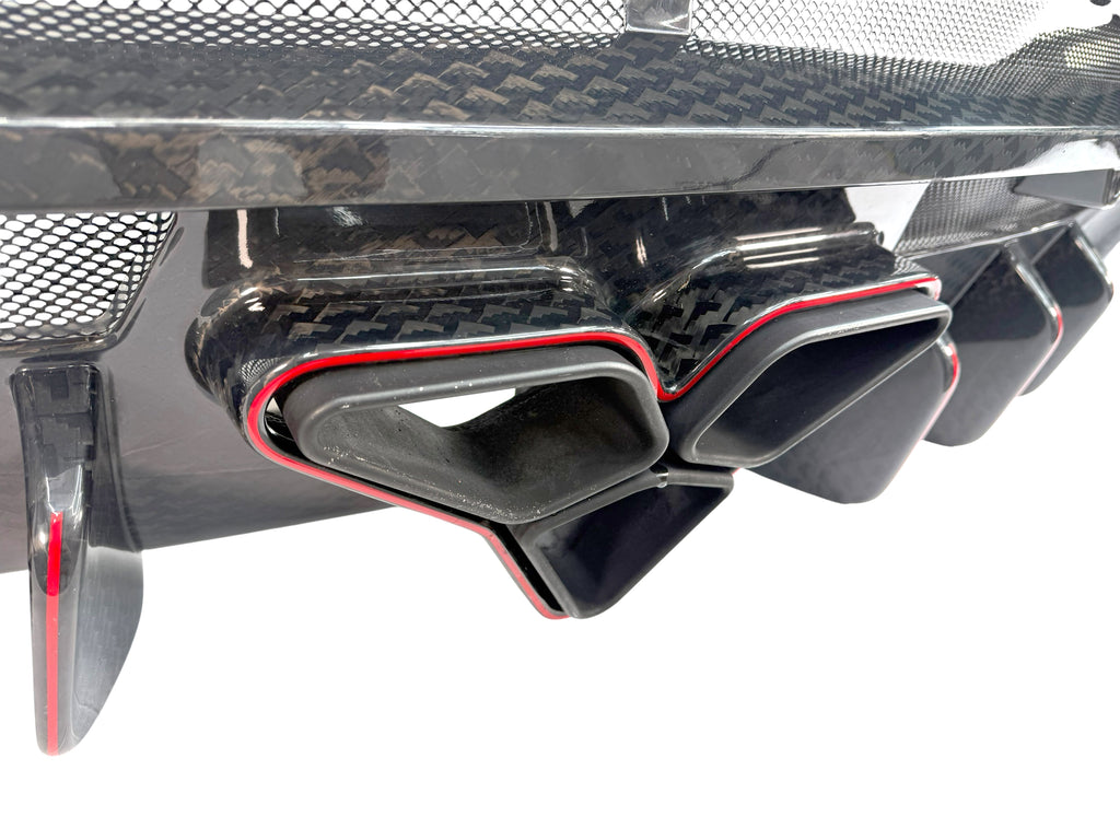 LAMBORGHINI URUS MANSORY CARBON REAR DIFFUSER F117