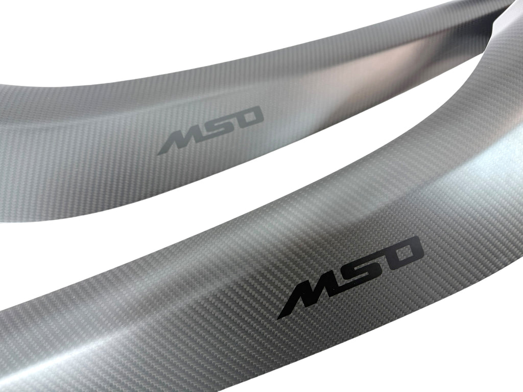 MCLAREN ARTURA CARBON FIBRE EXTENDED DOOR SILL FINISHER WITH MSO LOGO 16NB733CP 16NB734CP