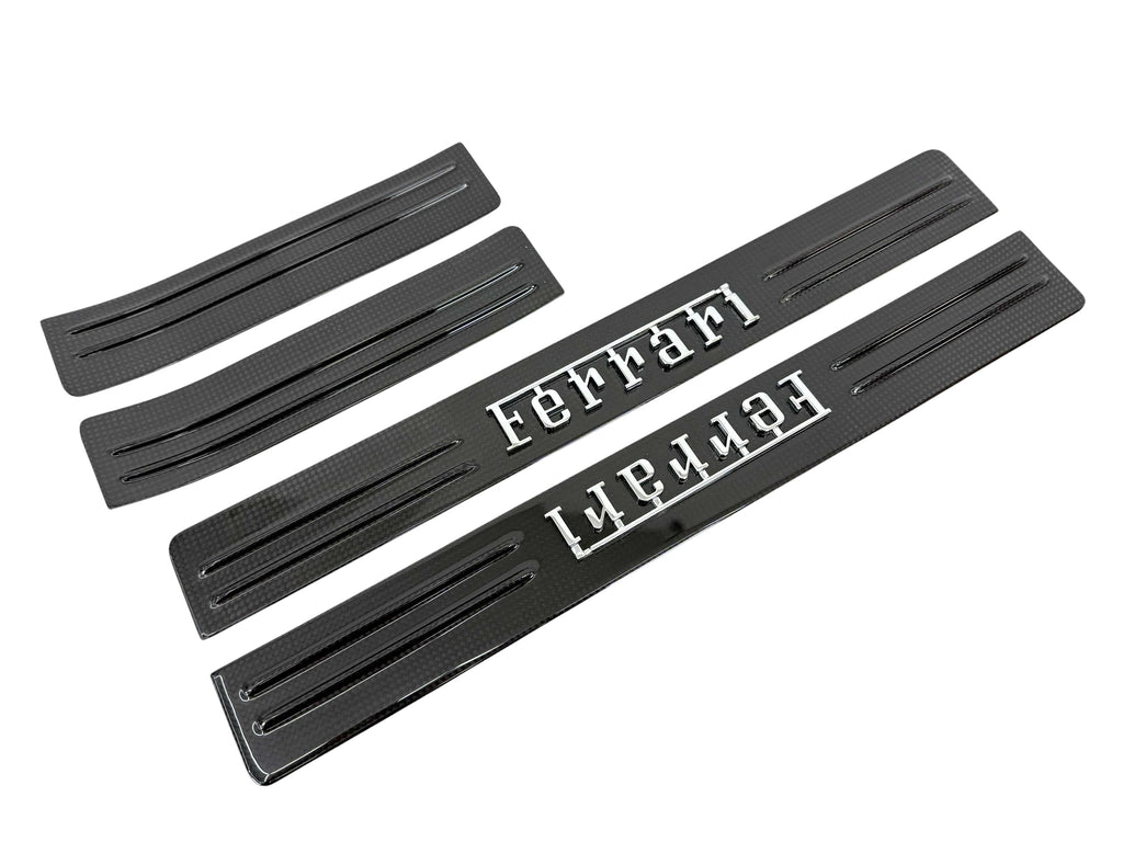 FERRARI PUROSANGUE CARBON KICK PLATE SET - 875642