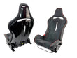 Load image into Gallery viewer, MCLAREN ARTURA MSO CLUB SPORT SEATS WITH LUMBER SUPPORT BLACK ALCANTARA/ RED PIPING 16NC493CP