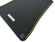 Load image into Gallery viewer, MCLAREN ARTURA BLACK/YELLOW FLOOR MATTS (LHD) 16NC283CP-0057