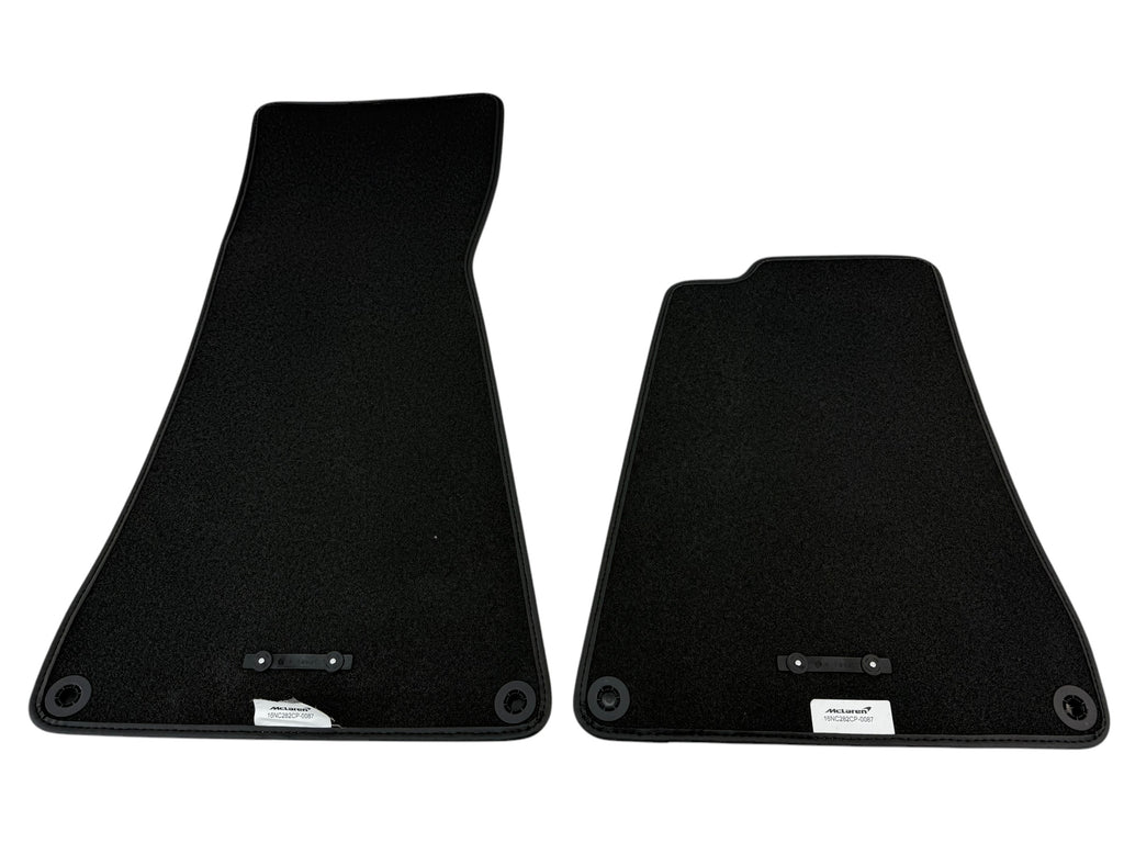 MCLAREN ARTURA MSO BLACK/ RED FLOOR MATTS - (RHD) 16NC282CP-0087