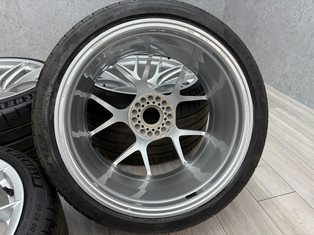 PORSCHE 992 GT3RS 20/21" MAGNESIUM WHEELS SET WITH MICHELIN 4S TYRES