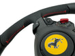Load image into Gallery viewer, FERRARI 812 CARBON + LED STEERING WHEEL BLACK/ RED STITCHING 337540