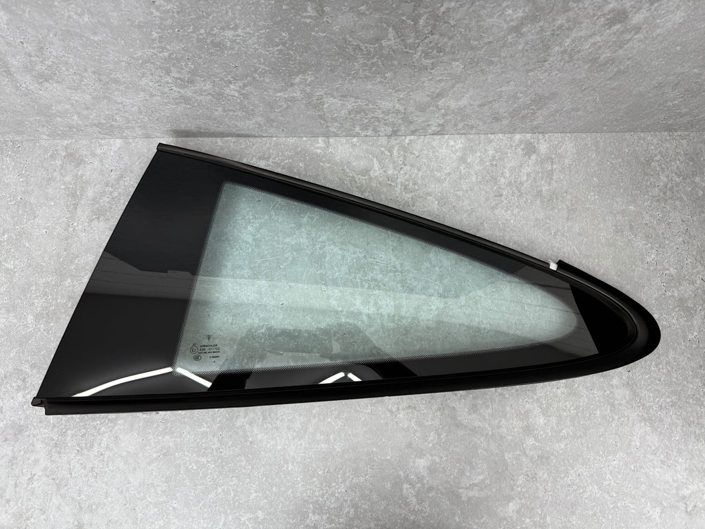 PORSCHE 991 GT2-RS LEFT SIDE WINDOW MATT BLACK 9915431118003C