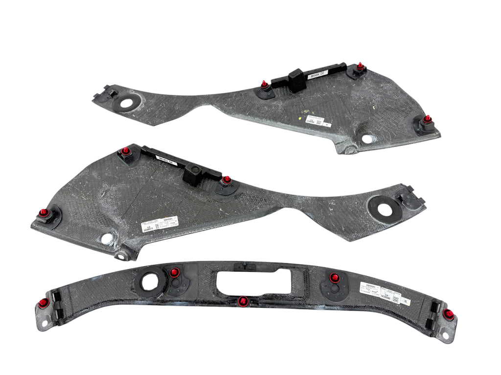 FERRARI 296 FRONT GLOSS CARBON LUGGAGE SURROUND KIT 70005648