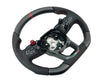 Load image into Gallery viewer, LAMBORGHINI REVULETO CARBON FIBRE ALCANTARA STEERING WHEEL - BLACK/ ORANGE