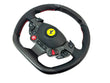 Load image into Gallery viewer, FERRARI 812 CARBON + LED STEERING WHEEL BLACK/ RED STITCHING 337540