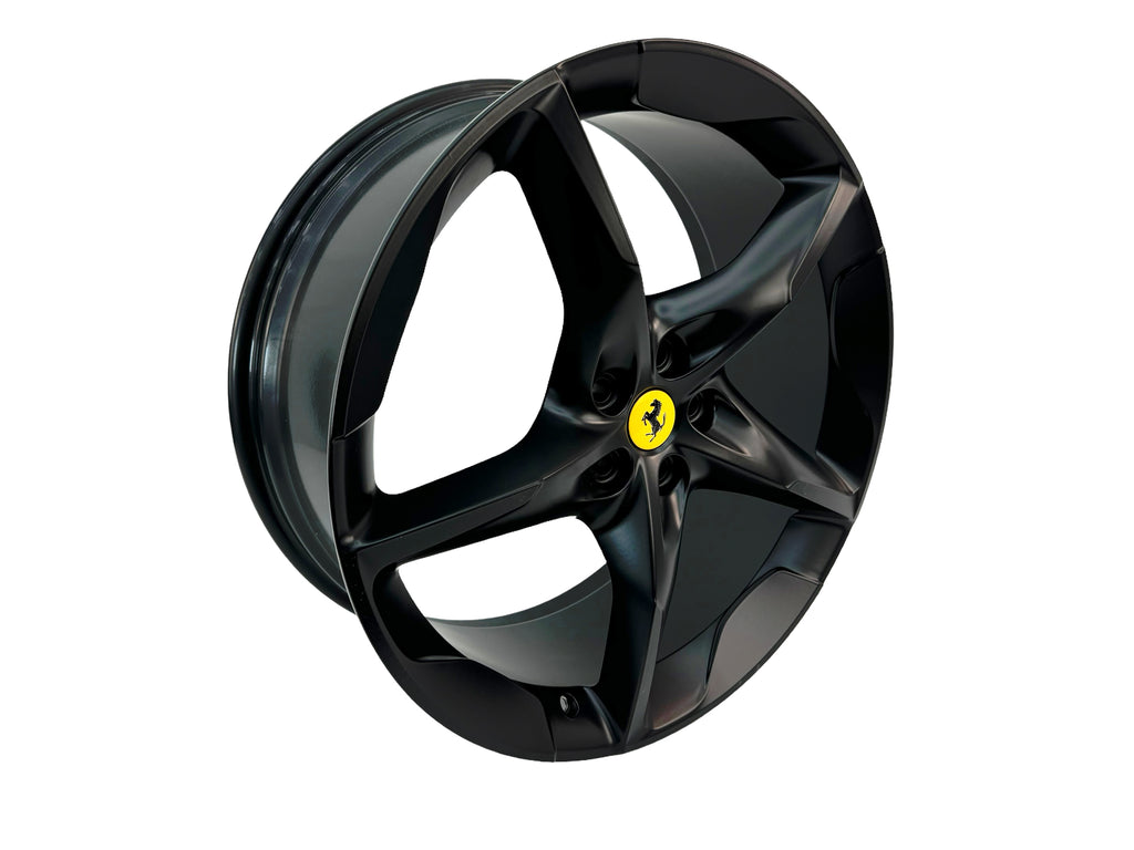 FERRARI PUROSANGUE 175 22" FRONT LEFT FORGED ALLOY WHEEL BLACK 895987