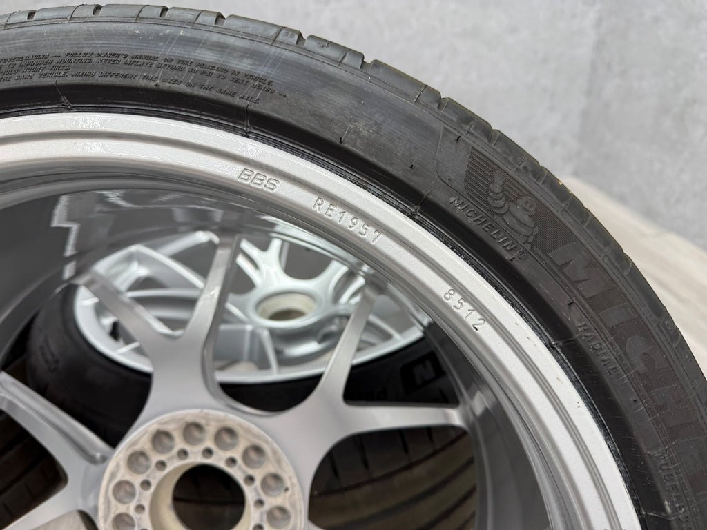 PORSCHE 992 GT3RS 20/21" MAGNESIUM WHEELS SET WITH MICHELIN 4S TYRES