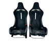 Load image into Gallery viewer, MCLAREN ARTURA MSO CLUB SPORT SEATS BLACK ALCANTARA/ BLACK PIPING 16NC493CP