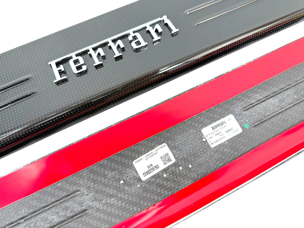 FERRARI 812 CARBON FIBRE KICK PLATE SET - 938947