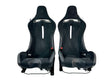 Load image into Gallery viewer, MCLAREN ARTURA MSO CLUB SPORT SEATS BLACK ALCANTARA/ BLACK PIPING 16NC493CP