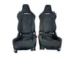 Load image into Gallery viewer, MCLAREN ARTURA COMFORT SEATS BLACK ALCANTARA/ BLACK PIPING 16NC494CP