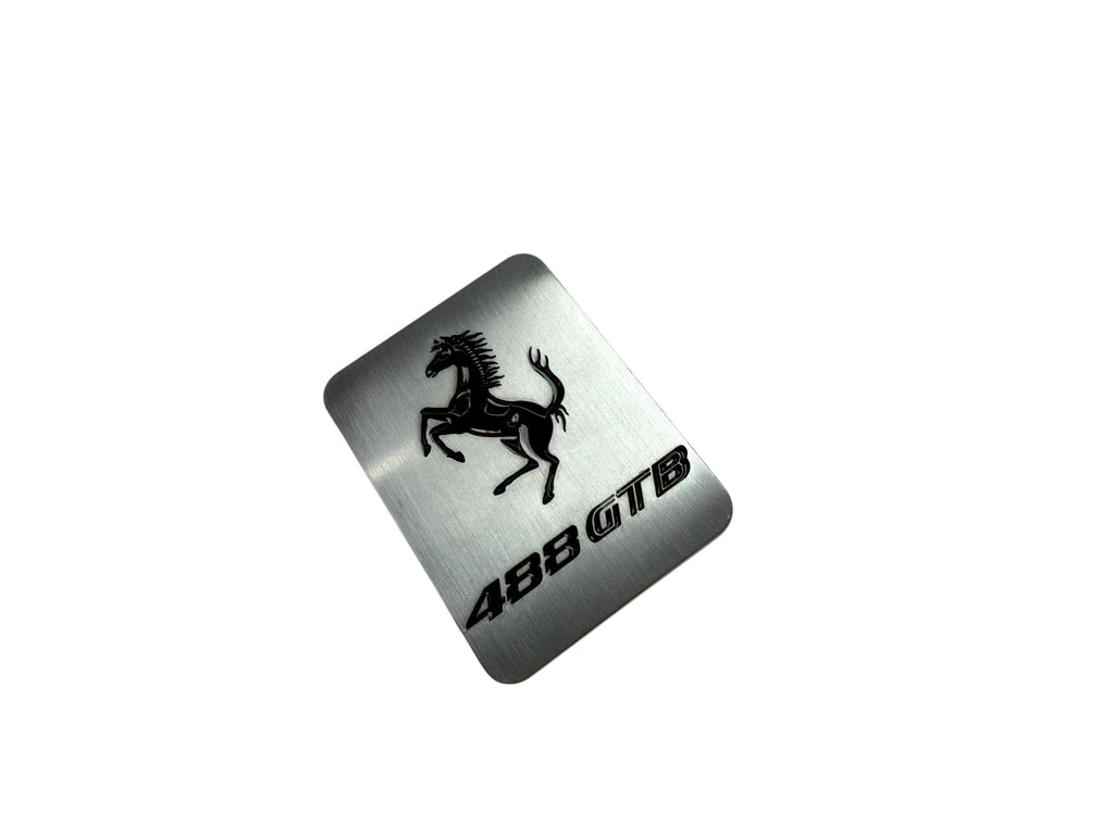 FERRARI 488 GTB ENGINE PLAQUE 87422500