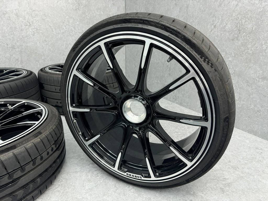 BRABUS MONO BLOCK-Z 21/22" WHEELS WITH MICHELIN TYRES FOR PORSCHE TURBO 992