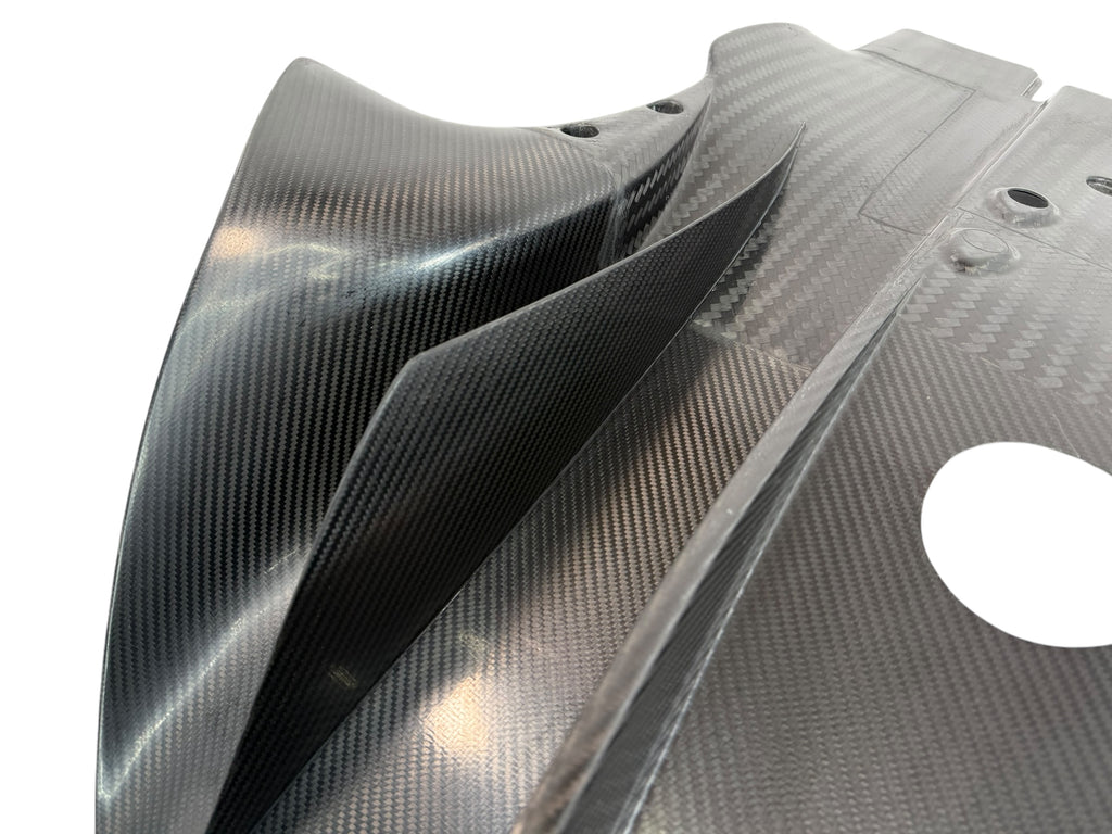 MCLAREN P1 GTR CARBON FIBRE REAR DIFFUSER 12A3103RP