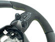 Load image into Gallery viewer, LAMBORGHINI REVULETO CARBON FIBRE ALCANTARA STEERING WHEEL - BLACK/ GREEN