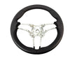 Load image into Gallery viewer, PORSCHE 991 TURBO LEATHER STEERING WHEEL - BLACK