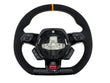 Load image into Gallery viewer, LAMBORGHINI HURACAN PERFORMANTE ALCANTARA STEERING WHEEL (WITHOUT CRUISE CONTROL) - ORANGE  4T0419091BC