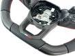 Load image into Gallery viewer, LAMBORGHINI REVULETO CARBON FIBRE LEATHER STEERING WHEEL - BLACK/ ORANGE