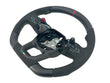 Load image into Gallery viewer, LAMBORGHINI REVULETO CARBON FIBRE ALCANTARA STEERING WHEEL - BLACK/ GREEN