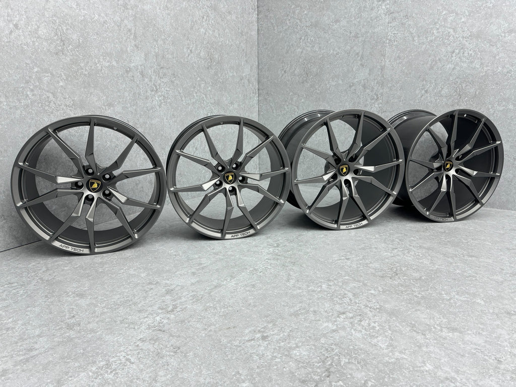 LAMBORGHINI AVENTADOR DIONE WHEEL SET SATIN GREY 470601023